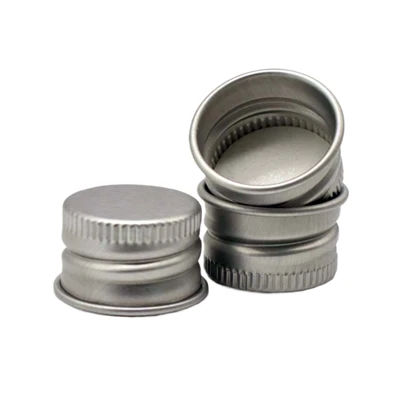 28mm 핫세일 라운드 알루미늄 금속 캡
